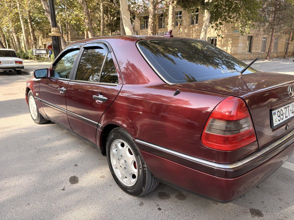 Mercedes C 180, 1.8 L, 1996 il, 386 955 km — Avtomobillər, Yevlax (4)