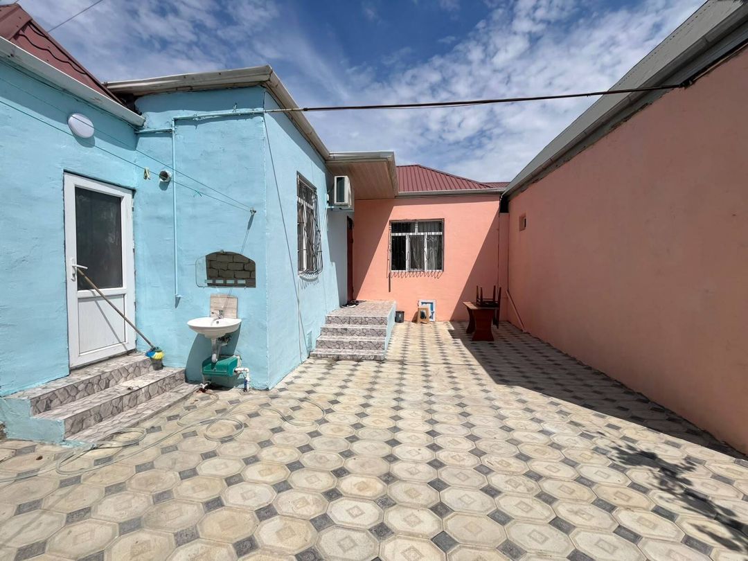 Satılır 3 otaqlı həyət evi/bağ evi 75 m² — Ev, villa, Bakı (3)