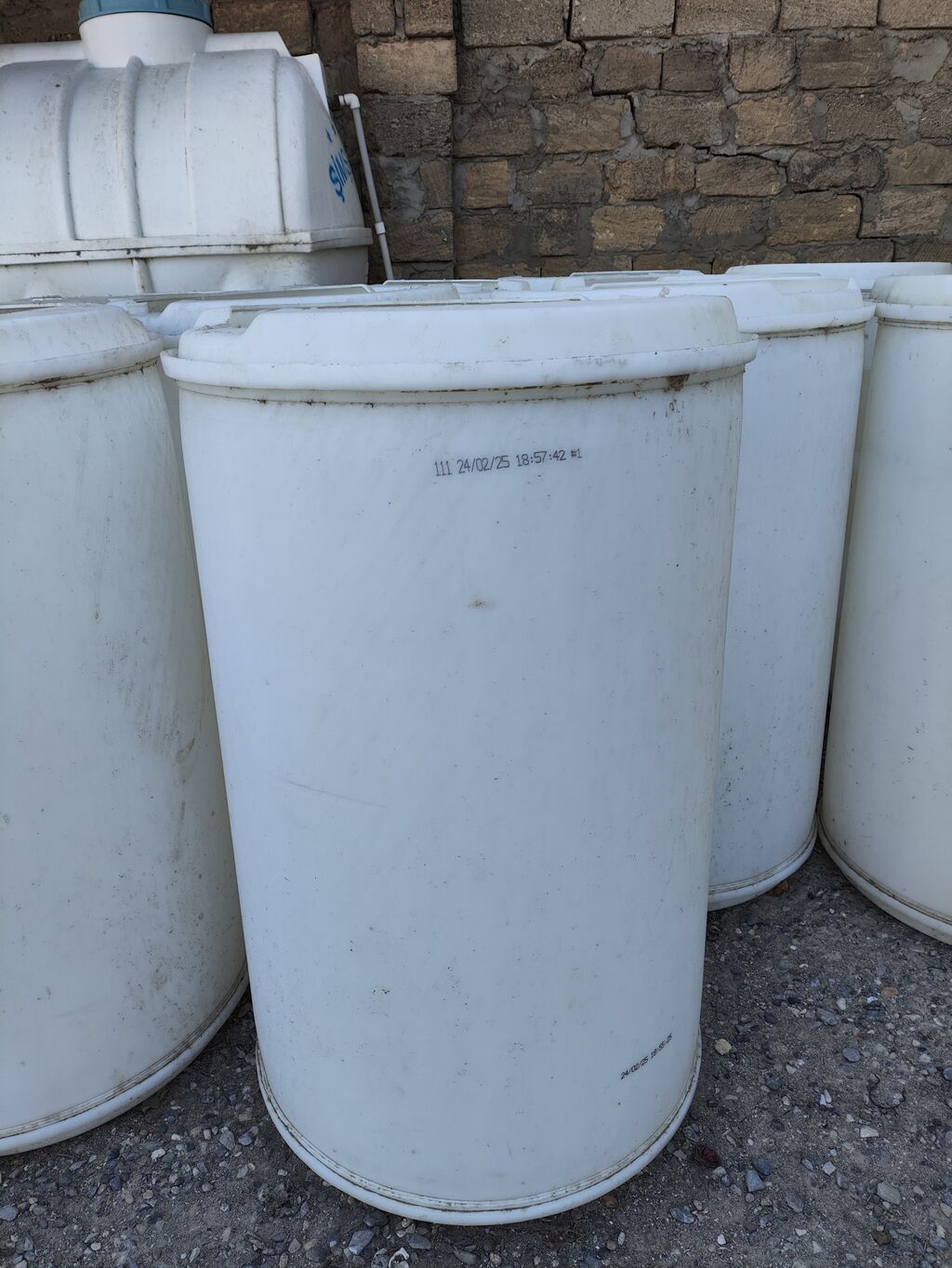 Boçka, Plastik, İşlənmiş — Su çənləri, kanisterləri, bochkalar, Bakı (3)