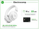 Qulaqlıq JBL Lıve 670 NC White — ElectroComp — Audio texnika