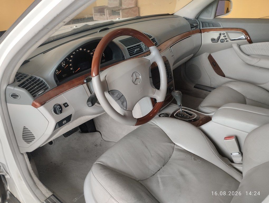 Mercedes S 350, 3.7 L, 2004 il, 245 000 km — Avtomobillər, Ucar (6)
