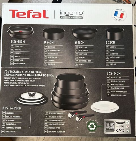 Tava, rəng - Qara, Antipriqar, Tefal, Fransa