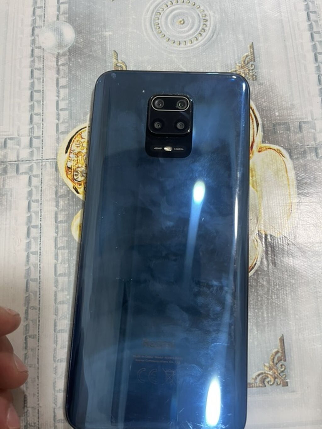 Redmi Note 9 Pro, 128 GB, rəng - Mavi, Barmaq izi — Xiaomi, Digah (3)