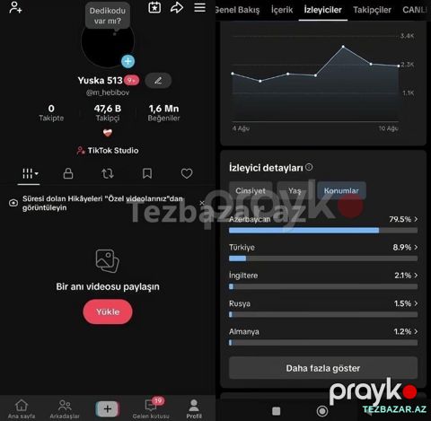 Tiktok profili