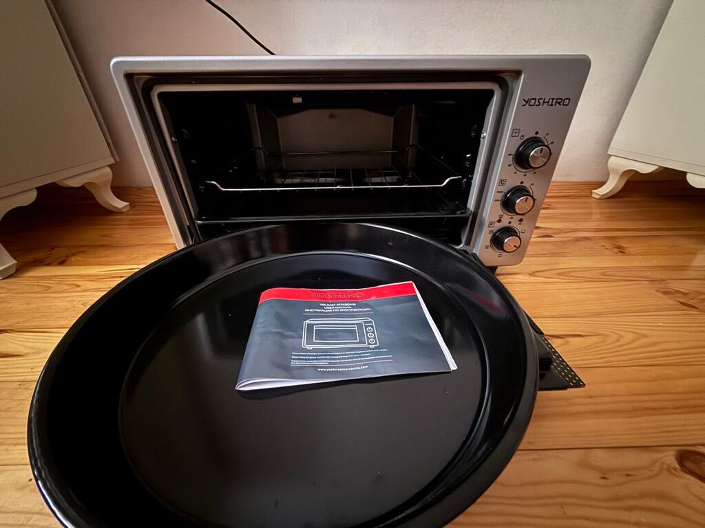 Yoshiro elektrik mini soba - Stolüstü kompakt dizayn, şüşə qapı və — Masaüstü plitələr, Bakı (5)