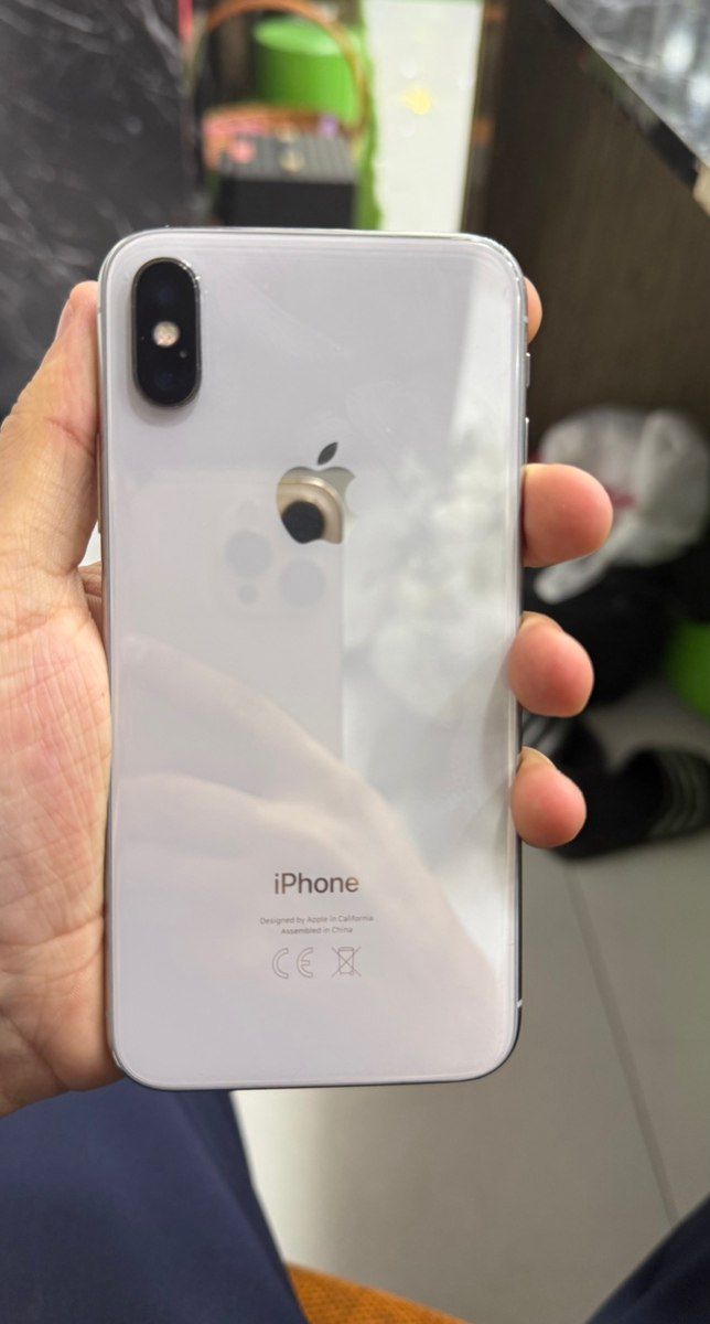 Apple iPhone X Silver 64GB/3GB — Smartfonlar, Bakı (2)