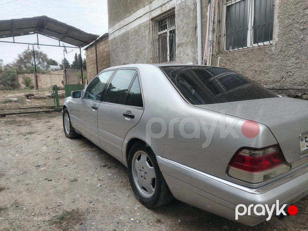 Mercedes S 320, 3.2 L, 1997 il, 418 000 km — Avtomobillər, Sumqayıt (4)