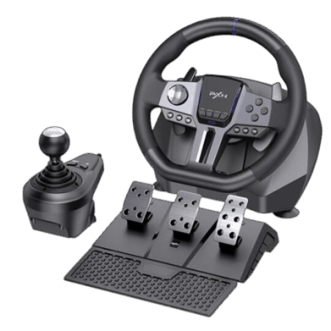 PXN V9 Racing Wheel PS3/4/X-One GEN2 Black — Bakı