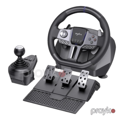 PXN V9 Racing Wheel PS3/4/X-One GEN2 Black — Bakı