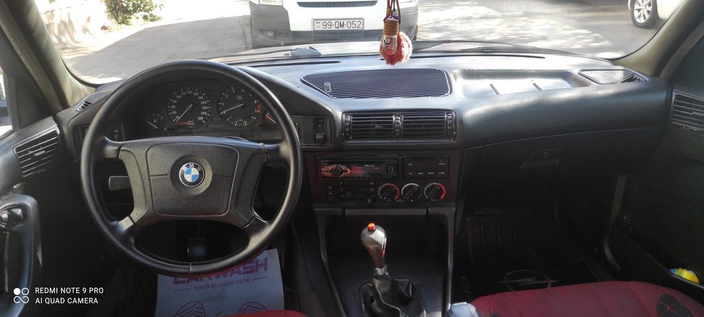 BMW 520, 2.0 L, 1993 il, 450 500 km — Avtomobillər, Bakı (5)