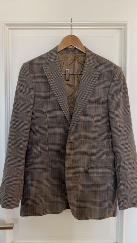 Kişi üçün klassik blazer – Tessıtura DI Novara, Codesilk parça (Cloth — Bakı