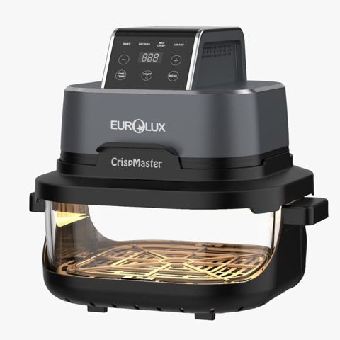 Aerofritür Eurolux Crispmaster EU-AF4862A41 Black 1300W — Bakı