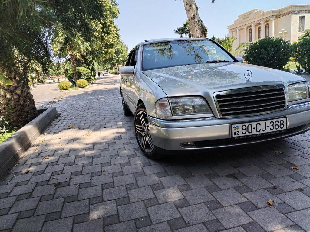 Mercedes C 220, 2.2 L, 1995 il, 480 000 km — Avtomobillər, Bərdə (4)