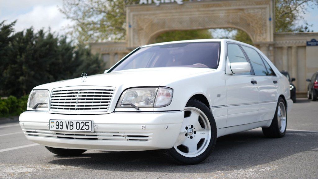Mercedes S 320, 3.2 L, 1998 il, 360 000 km — Avtomobillər, Bakı (8)