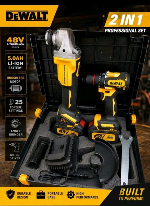 DeWalt 2li dəst — Bakı