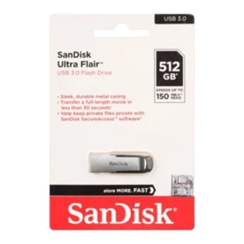 USB flaş "Sandisk Ultra Flair 512 GB (SDCZ73-512G-G46)" — Bakı