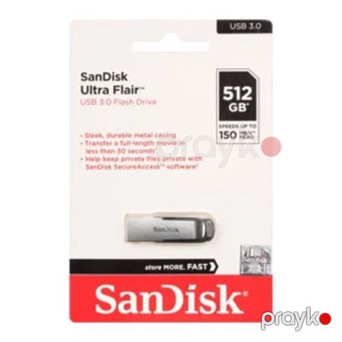 USB flaş "Sandisk Ultra Flair 512 GB (SDCZ73-512G-G46)" — Bakı