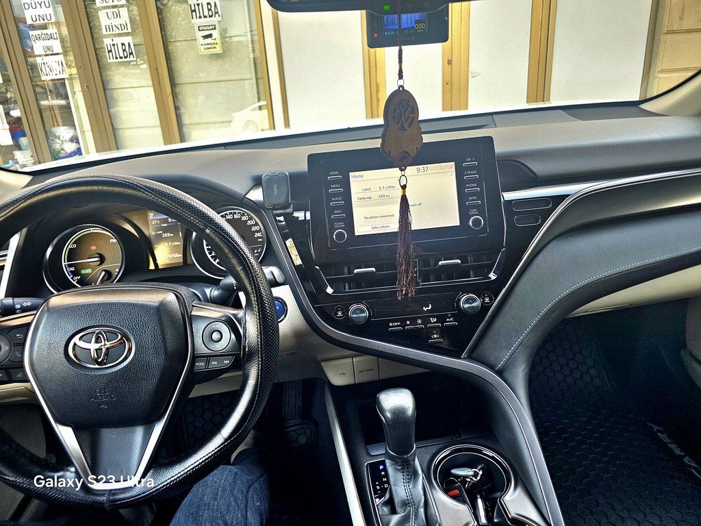 Toyota Camry, 2.5 L, 1.6 kWh, 2022 il, 80 000 km — Avtomobillər, Bakı (7)