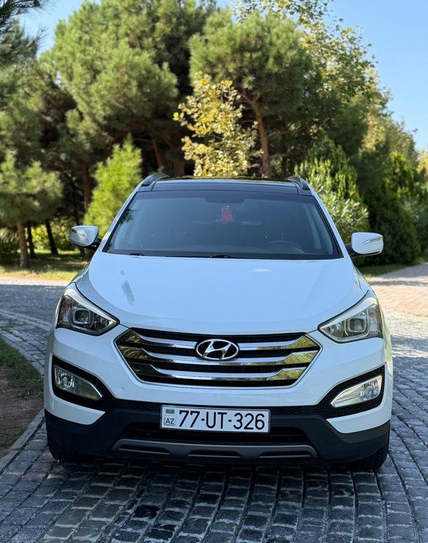 Hyundai Santa Fe, 2.0 L, 2016 il, 138 000 km — Avtomobillər, Bakı (2)