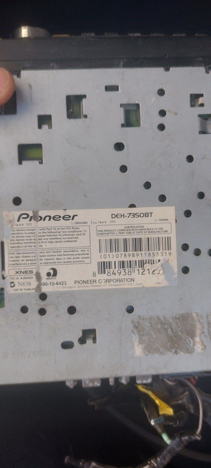 Maqnitola Pioneer 7530 BT — Ehtiyat hissələri və aksesuarlar, Bakı (4)