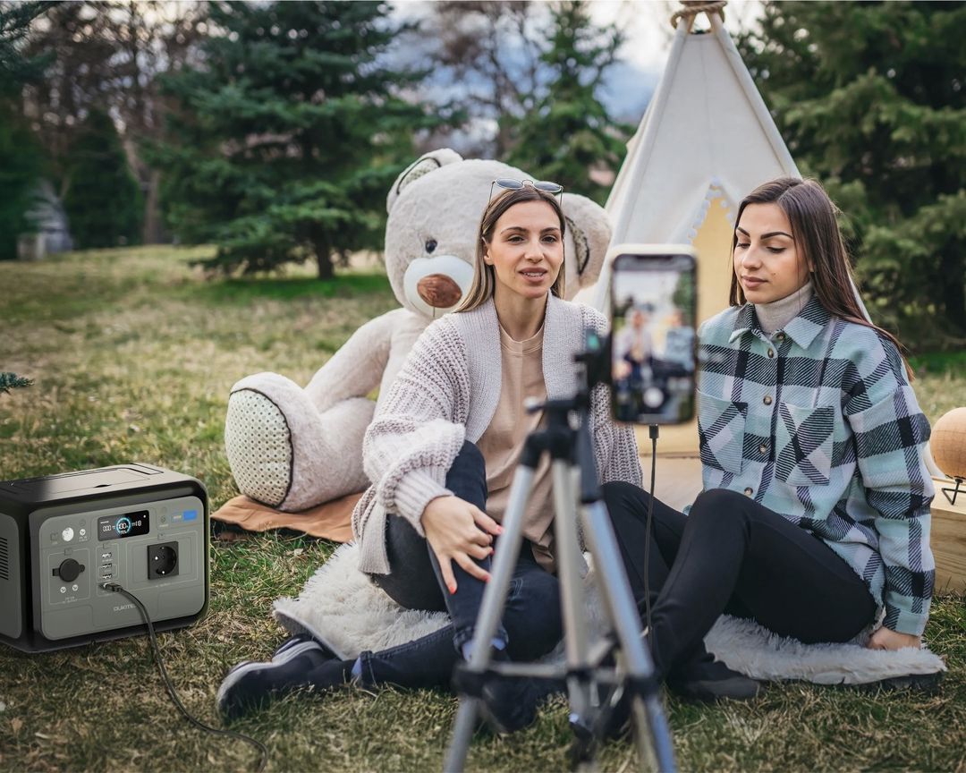 Oukitel P800 Portativ Elektrik Stansiyası (512 Wh / 800 W) — Camping, ovçuluq və balıqçılıq, Bakı (8)