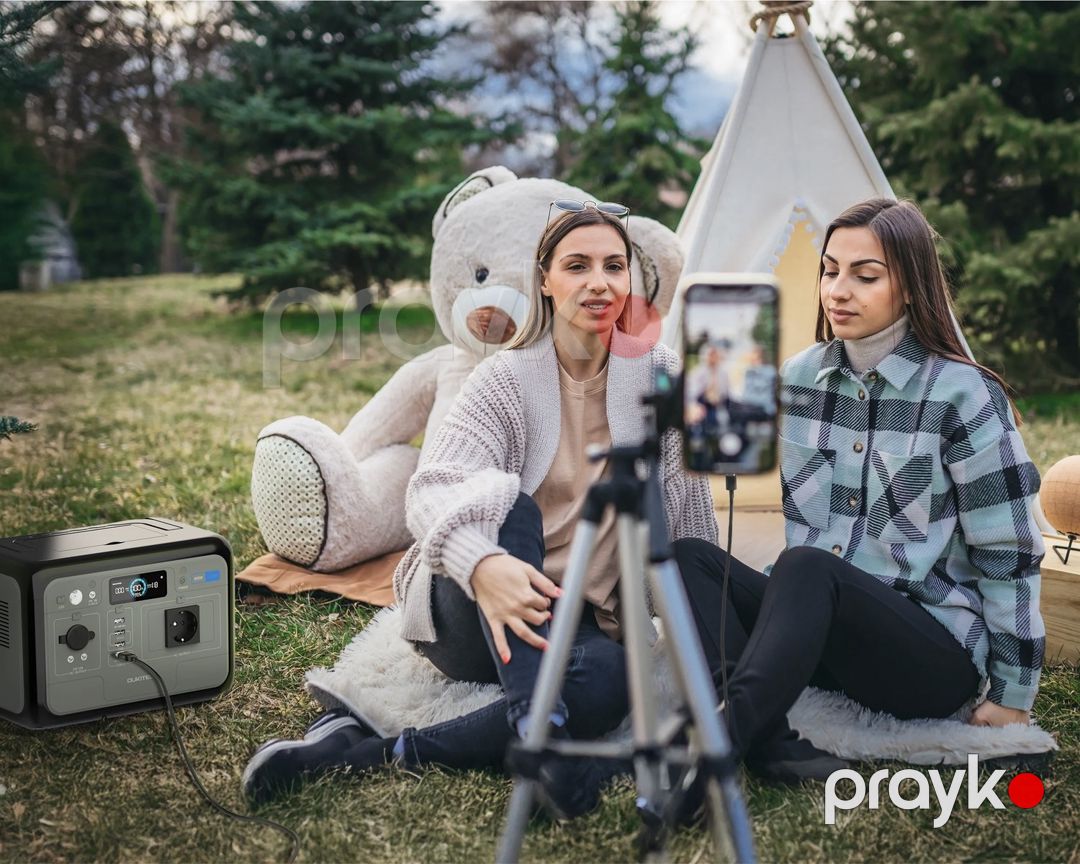 Oukitel P800 Portativ Elektrik Stansiyası (512 Wh / 800 W) — Camping, ovçuluq və balıqçılıq, Bakı (8)