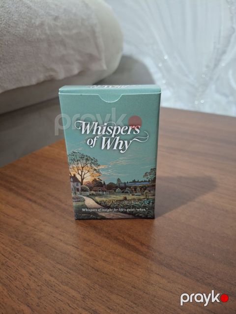 Whispers of Why kart dəsti “Whispers of Why” adlı ilhamverici və — Bakı