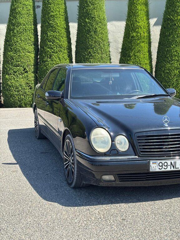 Mercedes E 280, 2.8 L, 1997 il, 376 251 km — Avtomobillər, Bakı (4)