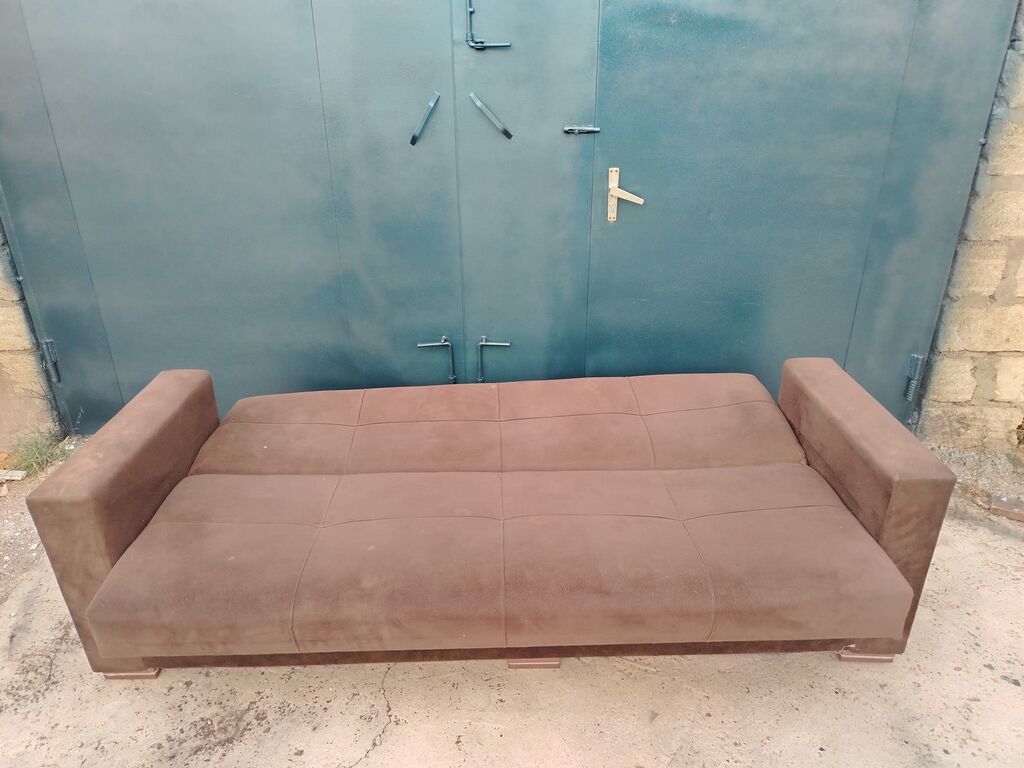 Divan, İşlənmiş, Açılan, Parça, Çatdırılma yoxdur — Divanlər, Masazır (3)