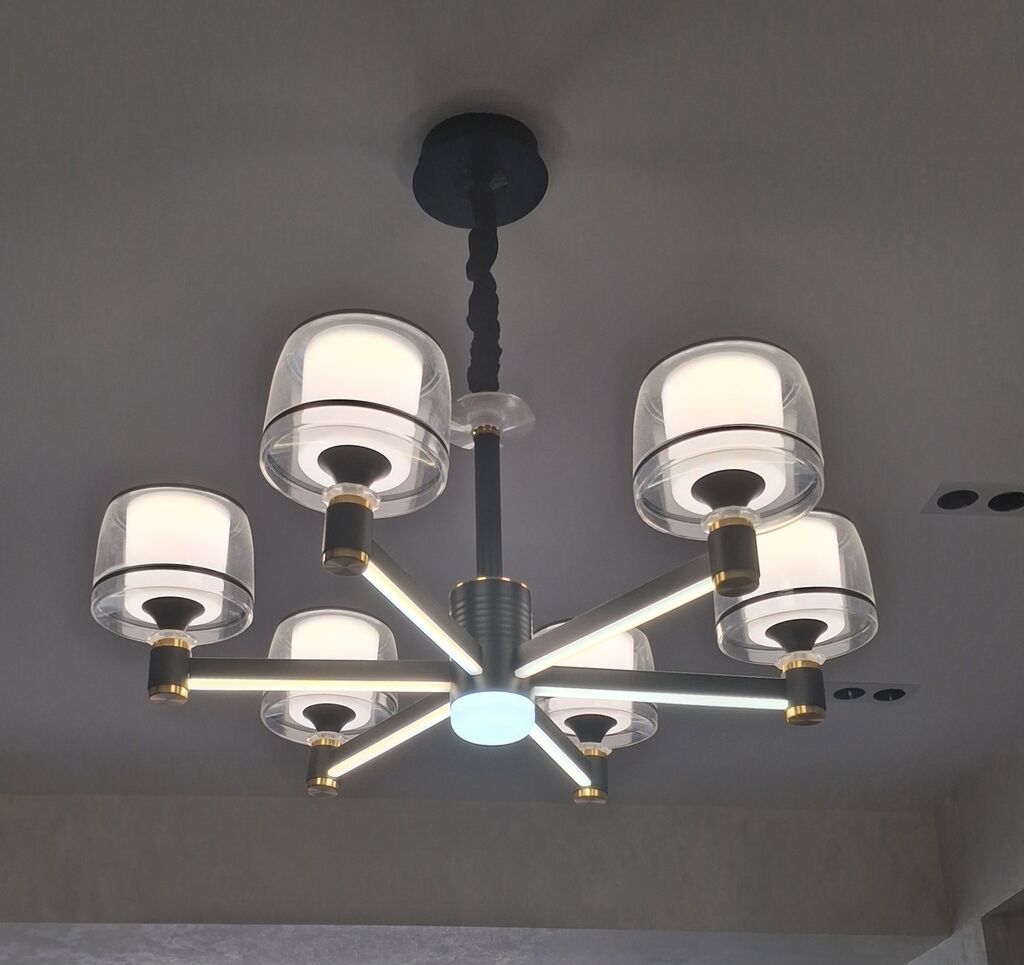 Led Çılçıraq, 4 və daha çox lampa — Tavan is?qlar? v? cilc?raqlar, Bakı (3)