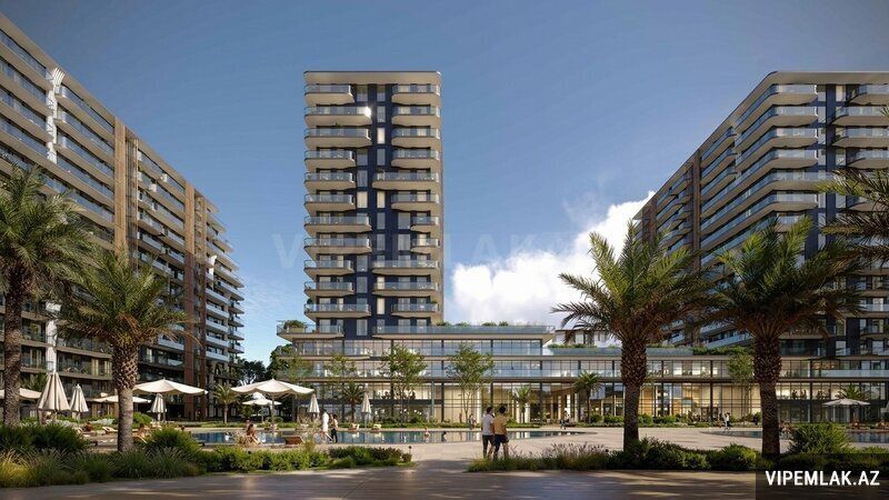 Sabunçu rayonunda 1 otaqlı Yeni tikili Satılır, 35 m² — Mənzil, Bakı (4)