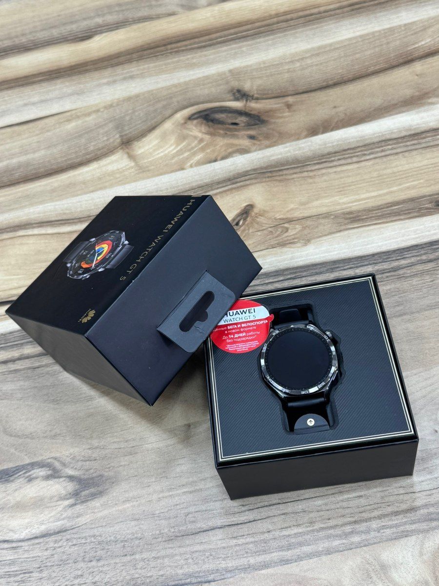 Huawei Watch GT 5 Black — Ağıllı saatlar və biləkliklər, Bakı (4)