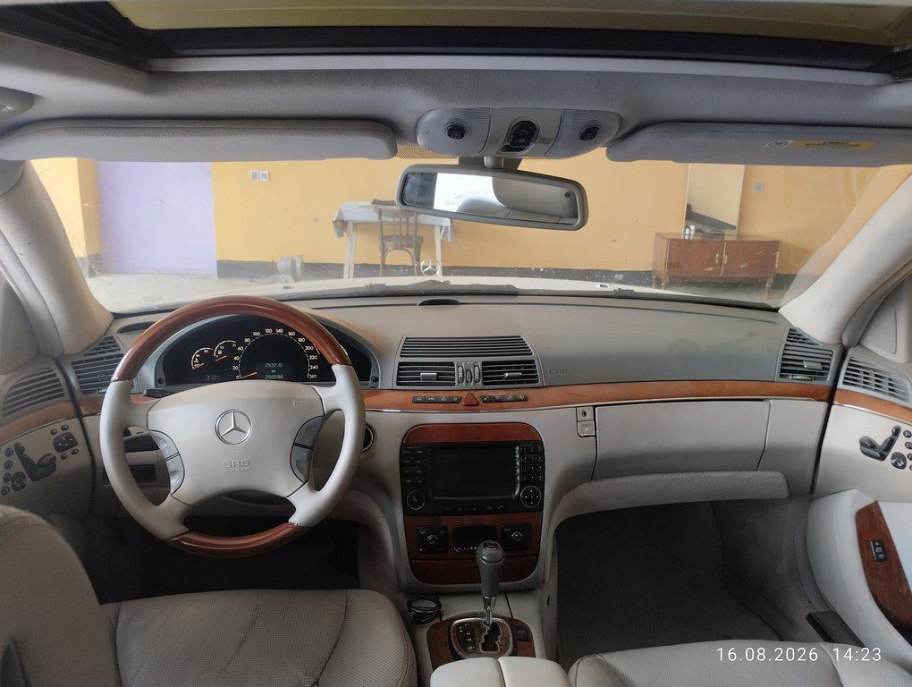 Mercedes S 350, 3.7 L, 2004 il, 245 000 km — Avtomobillər, Ucar (5)