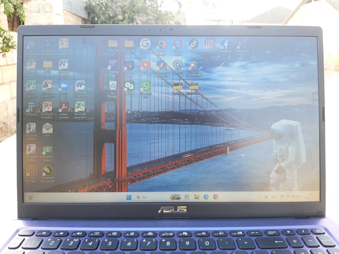 Asus (i3 10-cu nəsil/8 GB RAM/256GB sürətli SSD) — Noutbuklar, Bakı (3)