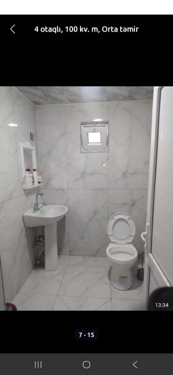 3-otaqlı mənzil kirayə verilir, Sumqayıt ş., 85 m² — Mənzil, Sumqayıt (8)