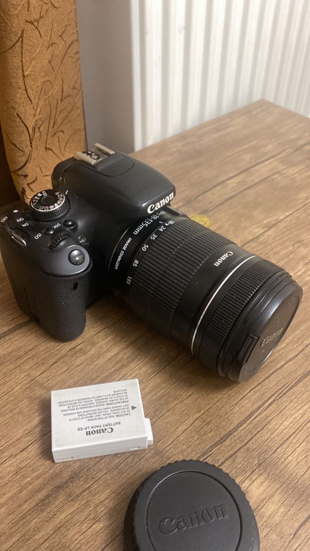 Canon 600D + 18-135 lens set herseyi var adaptir batareka ciddi — Linzələr və aksesuarlar, Bakı (5)
