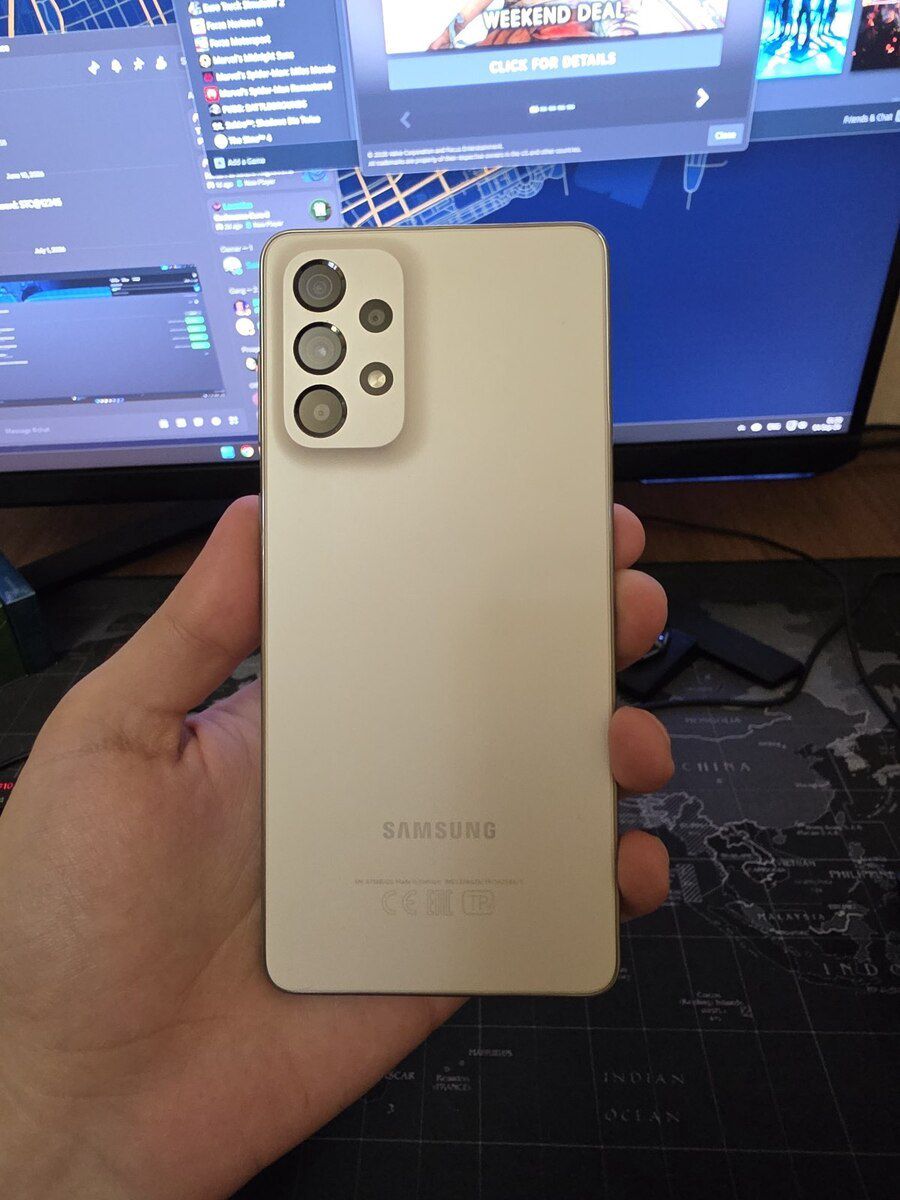 Samsung Galaxy A73 5G White 256GB/8GB — Smartfonlar, Bakı (3)