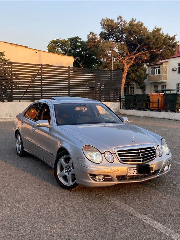 Mercedes E 220, 2.2 L, 2007 il, 300 000 km — Avtomobillər, Bakı (4)