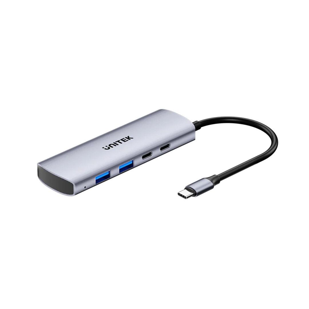 Unitek uHUB Q4 2 Usb-a və 2 Usb-c portlu 10Gbps 4-si 1-də Usb-c hub — Periferik cihazlar, Bakı (2)
