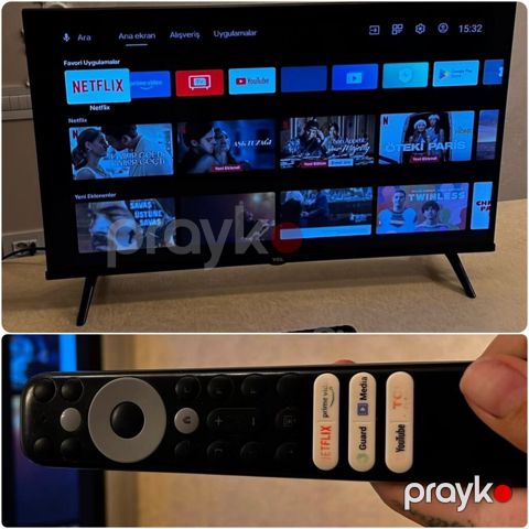 82 ekran smart Tcl 200 azn.unvan Bakı, gəncə pr.(Gülü)