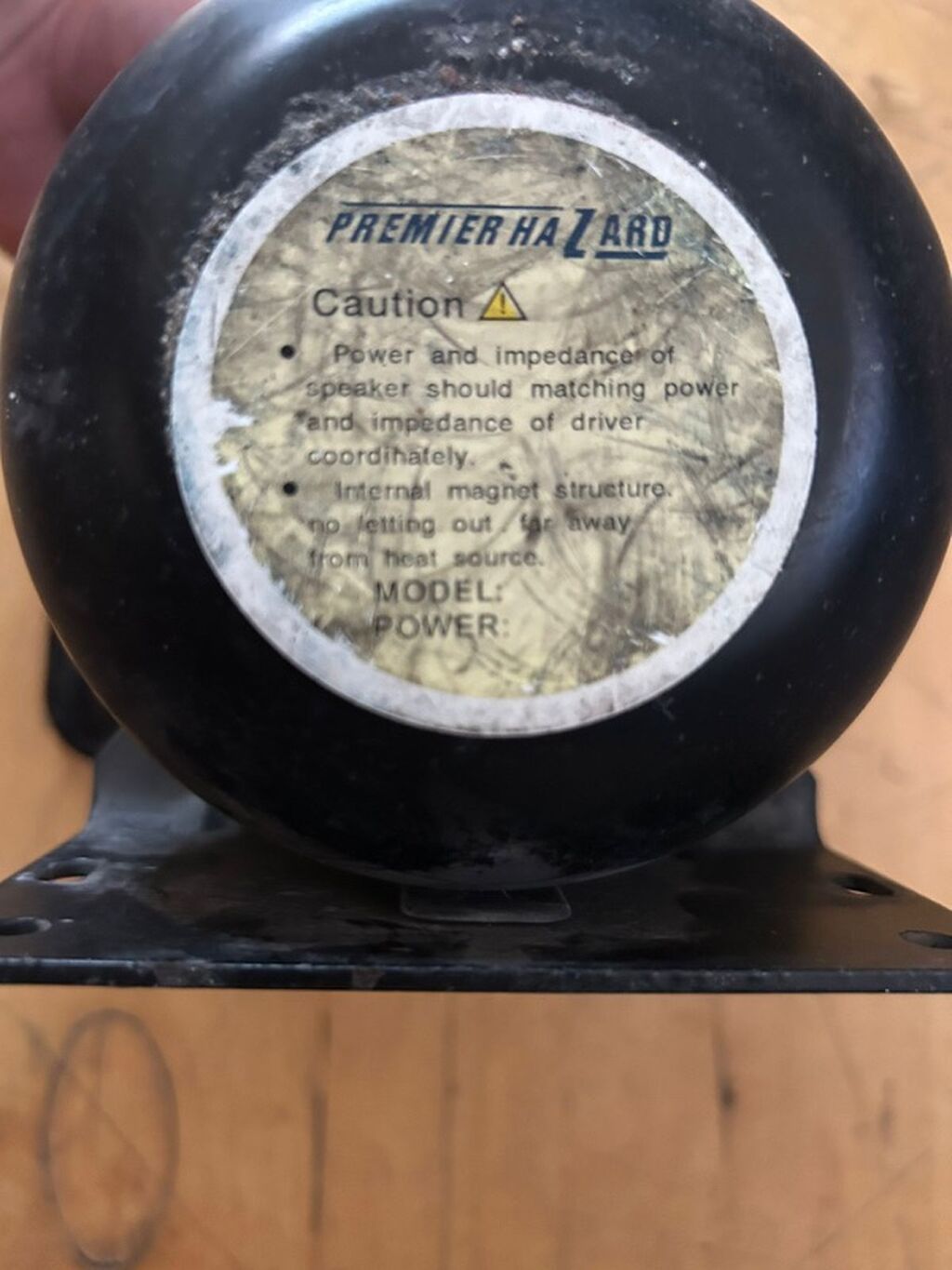 Premier Hazard siren sistemi – 12V, 100W-F model Məhsulun tərkibi — Digər, Bakı (4)