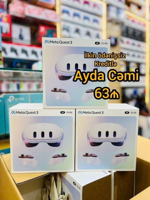 Meta Quest 3 512GB — Bakı