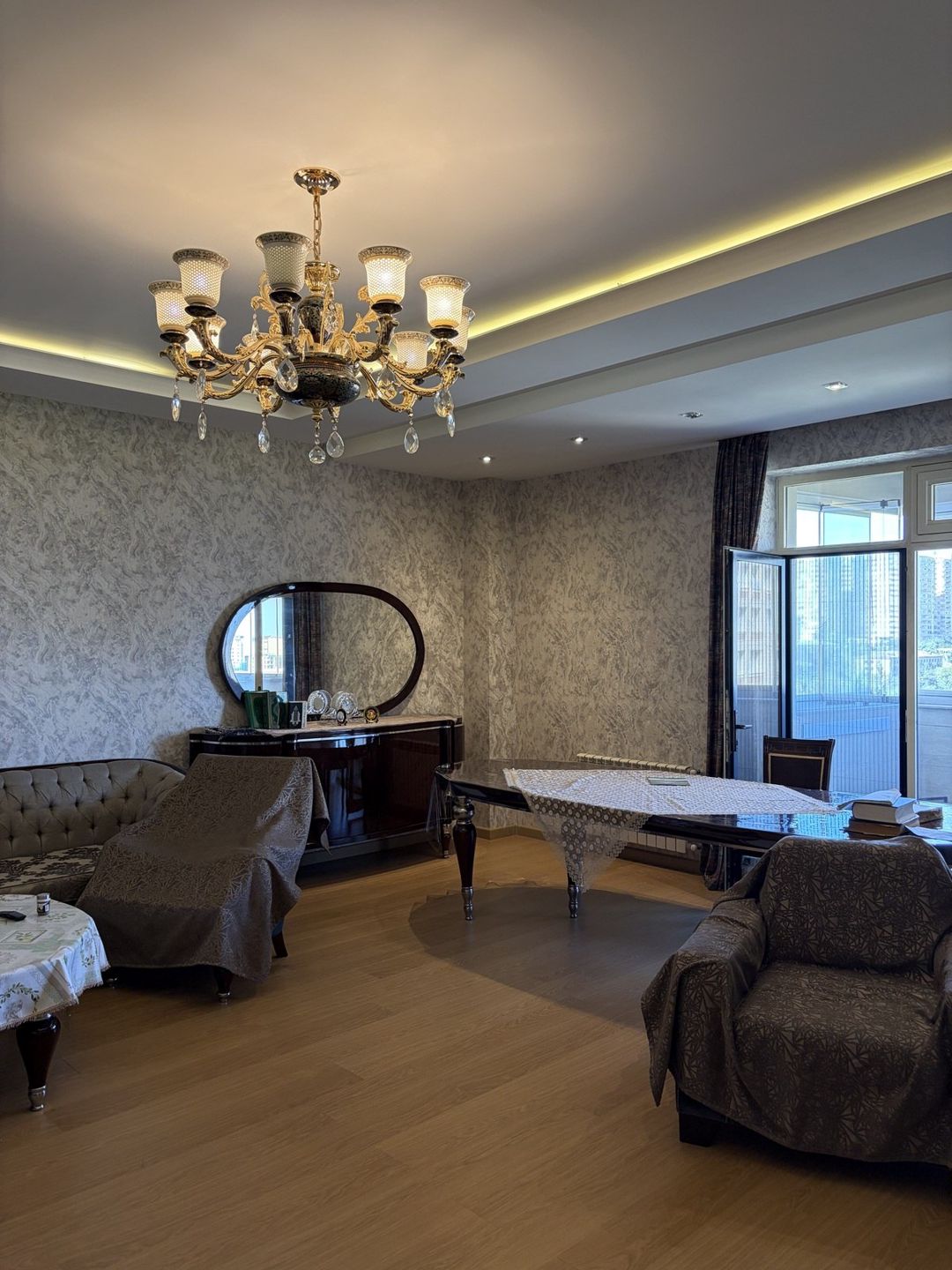 İcarəyə verilir 3 otaqlı yeni tikili 124 m² — Mənzil, Bakı (2)