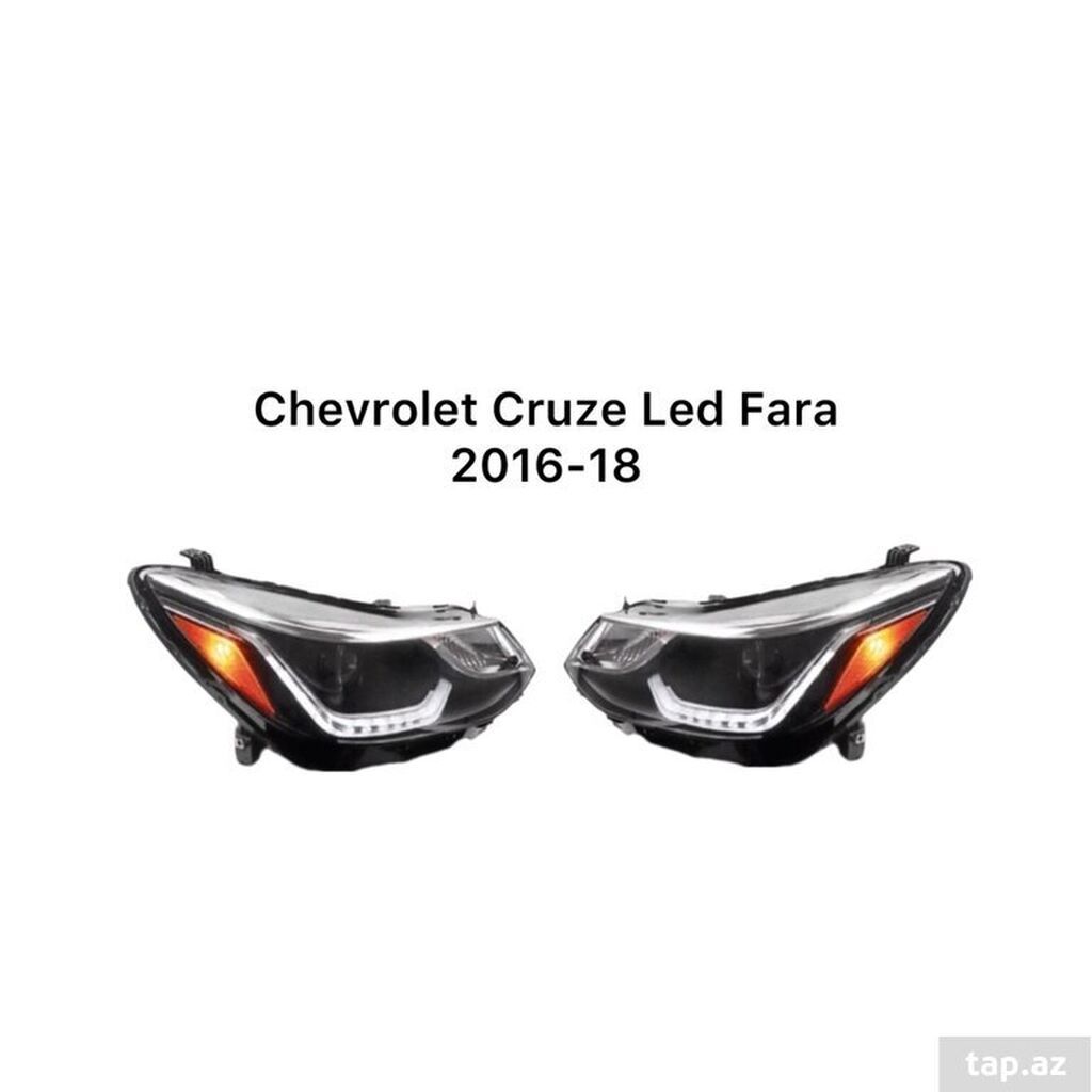 Chevrolet Cruze LED fara (2016–2018) - Model uyğunluğu: Chevrolet — Avtomobil işığı, Bakı (2)