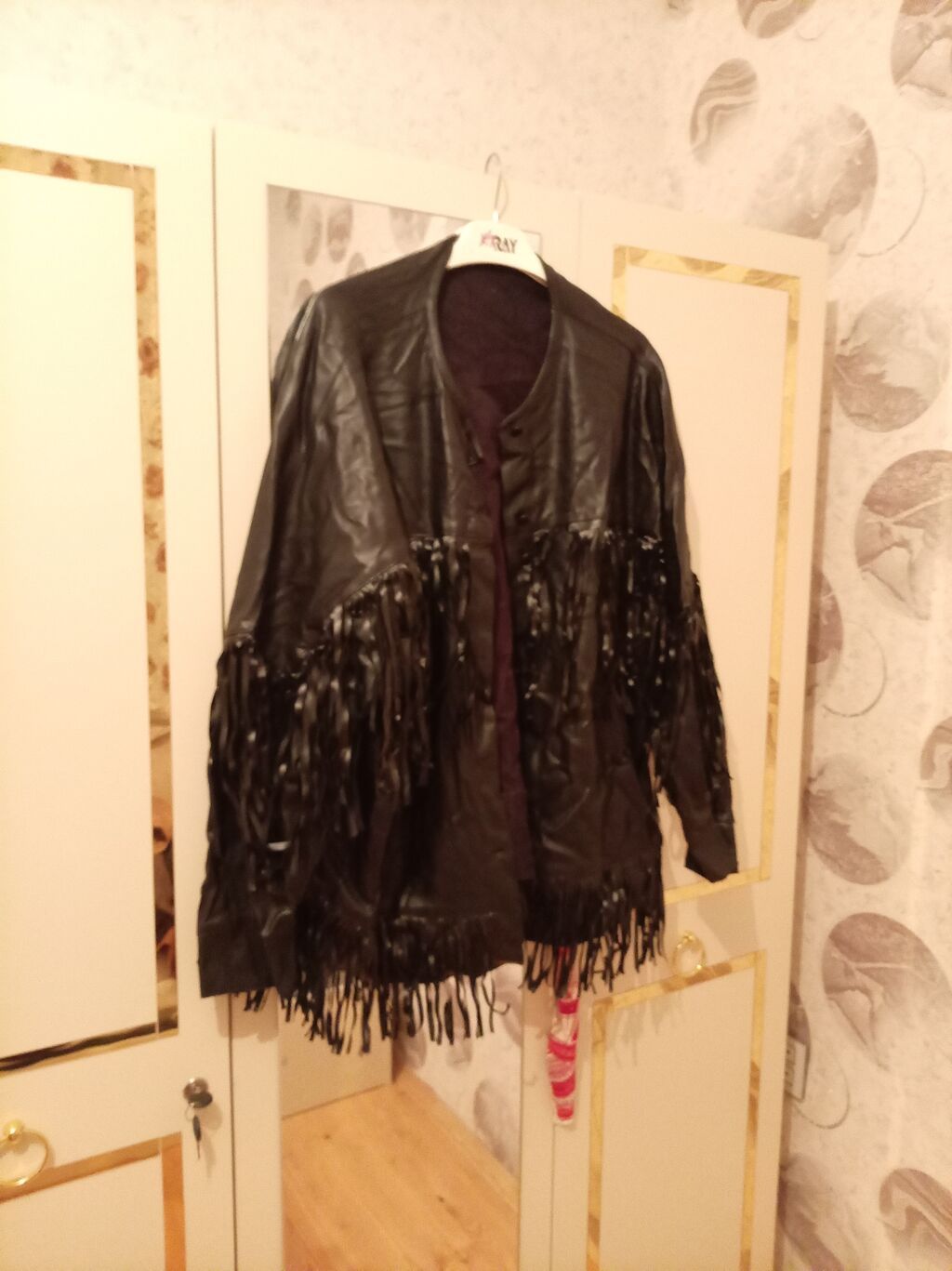 Dəri kurtka, Bershka, XL — Jaketlər, Bakı (6)