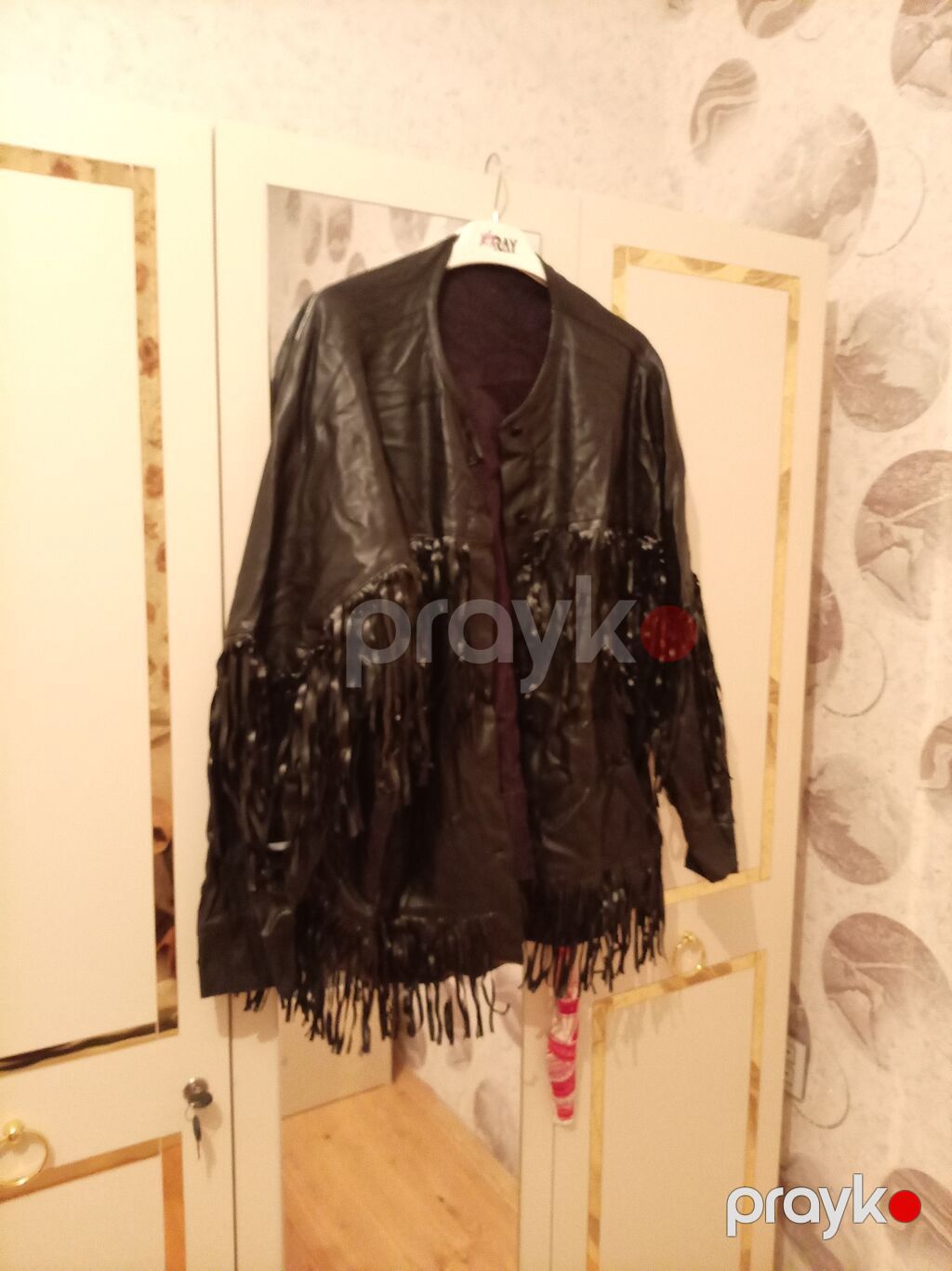 Dəri kurtka, Bershka, XL — Jaketlər, Bakı (6)