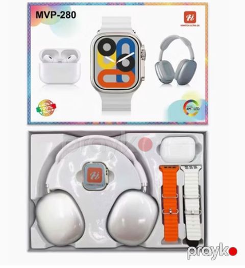 Hiwatch Ultra GS MVP-280 Smart Saat + Audio Combo Dəst Tamamilə yeni — Bakı