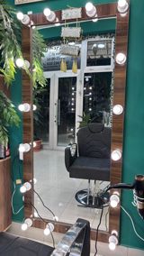 Vizaj və salon üçün peşəkar güzgü – işıqlı “make-up” güzgüsü - Böyük — Уход за собой и космeтика