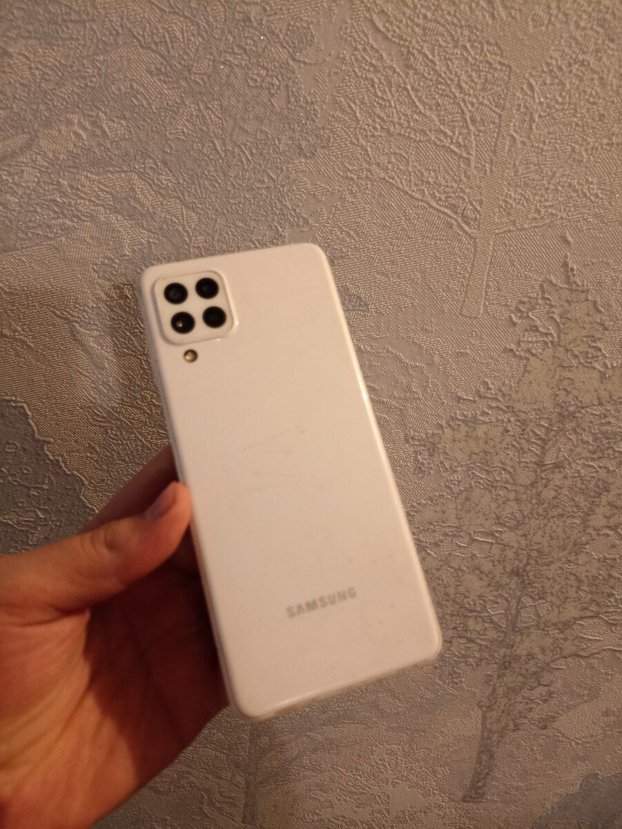 Samsung Galaxy A12 White 64GB/4GB — Smartfonlar, Bakı