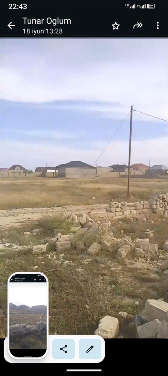 2 sot torpaq sahəsi, Binə qəs — Torpaq, Bakı (4)